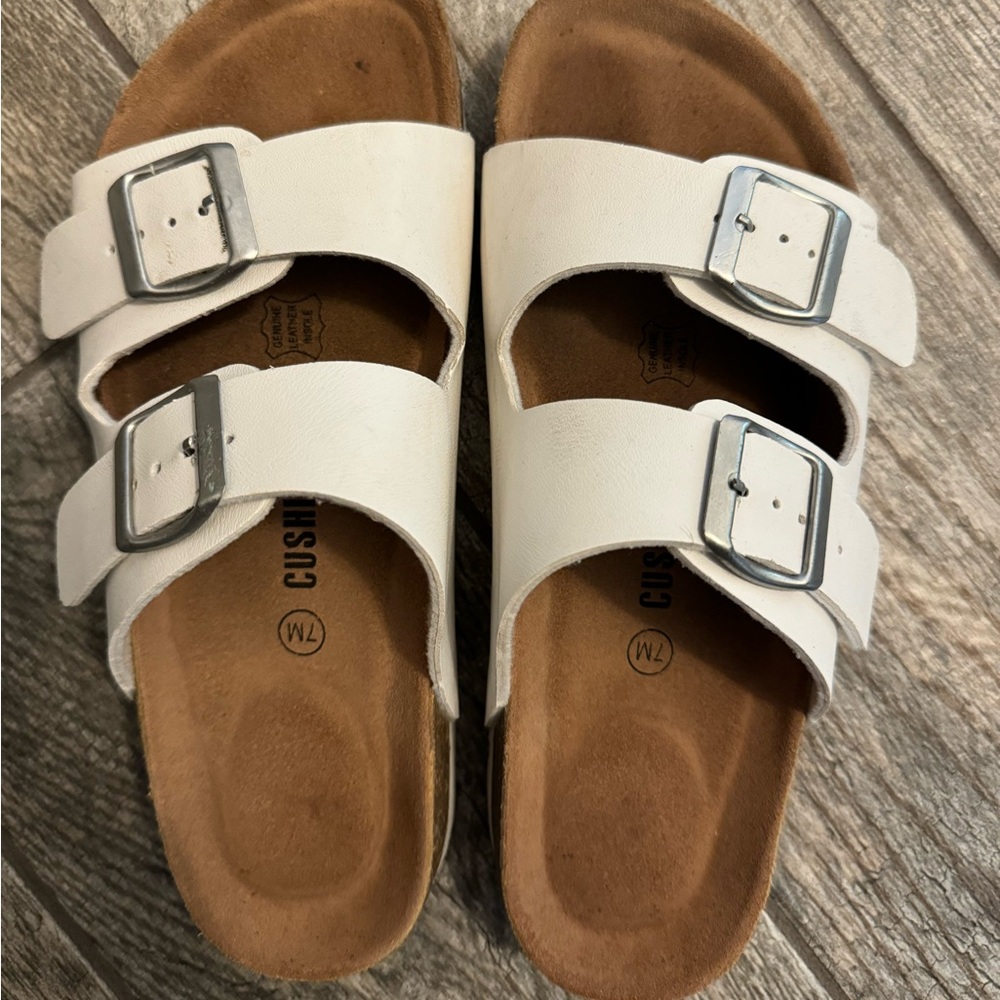 White Sandals